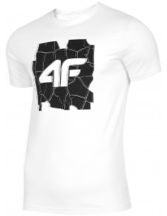 4F T-shirt męski 3XL biały